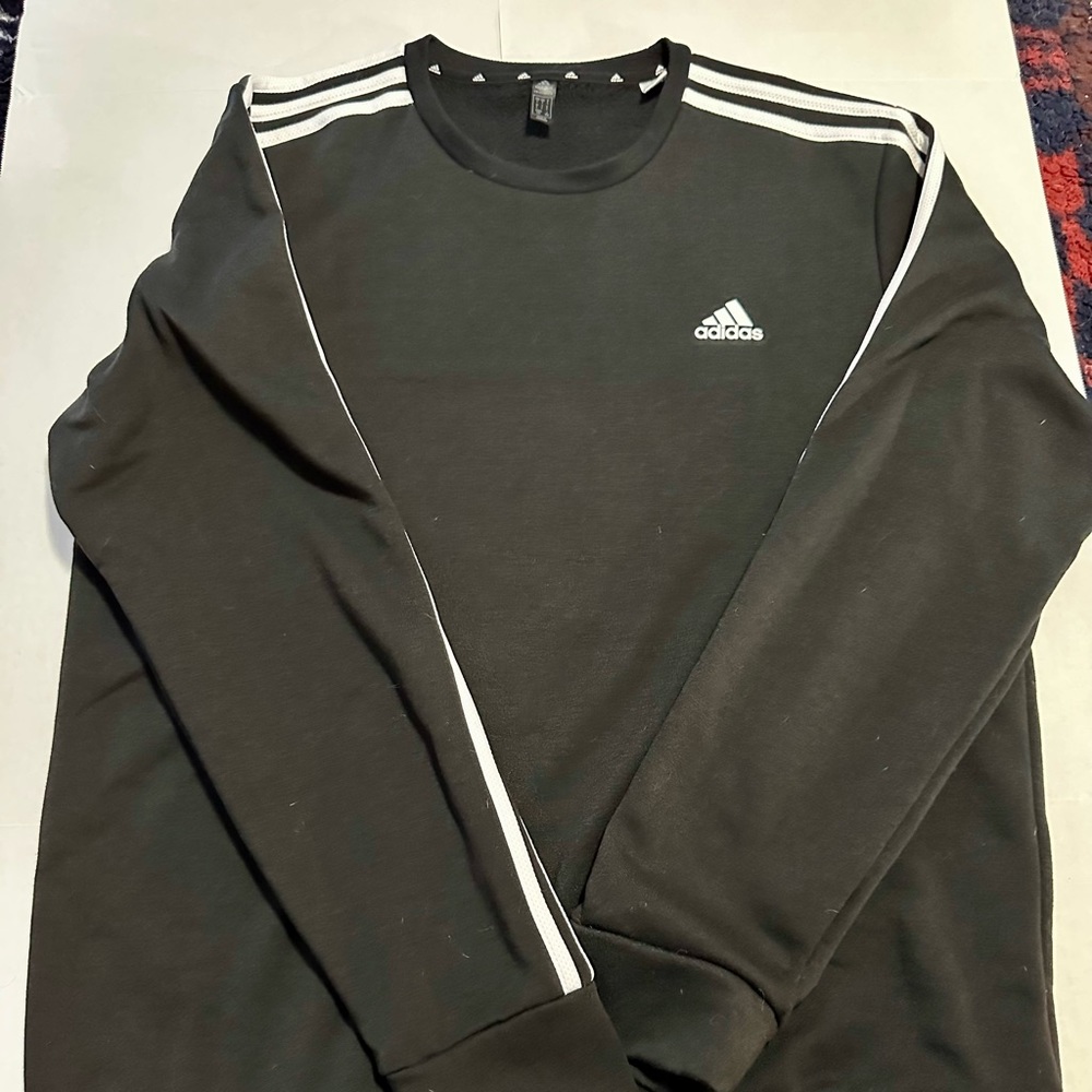 Adidas Originals Black Crewneck Sweatshirt | Size L | Great Condition